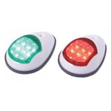 Navigation Lamp Led pair Red/Green (White)