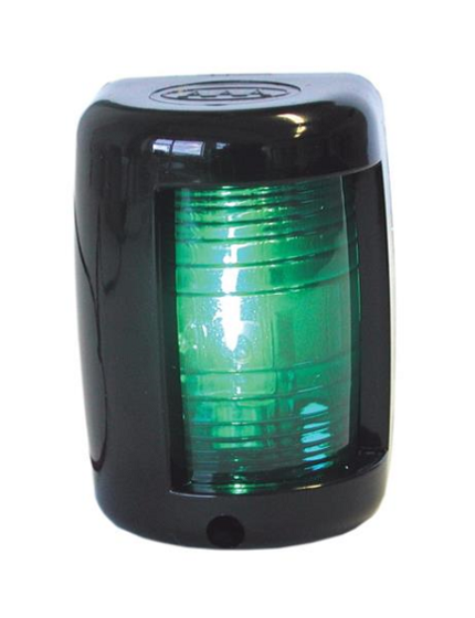 Starboard (Green) Light Small Black Housing