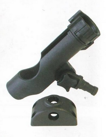 Black Plastic Adjustable Rod Holder