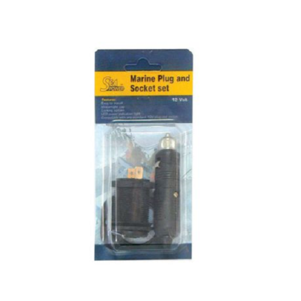 Marine Plug And Socket Set 12V