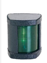 Classic Led Starboard Light 112.5°, 12/24V - Black Housing