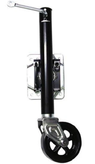 Jockey Wheel: Swivel Mount - Plastic Wheel -1000Lb