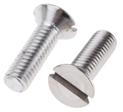 SS Machine Screw Countersunk (QTY 10)