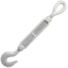 GALVANIZED TURNBUCKLE (12mm) 500kg HOOK & EYE