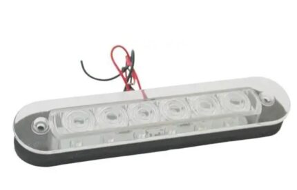 UNIVERSAL LAMP 6LED 140X28mm