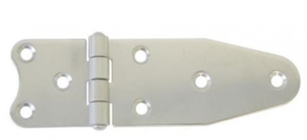 HD SHORT SIDE HINGE 316SS 40 X 130mm
