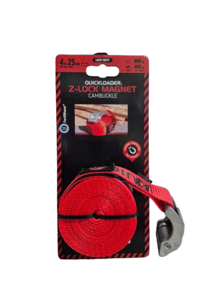 QL CAMBUCKLE Z-LOCK HYBRID 800KG 4M X 25MM