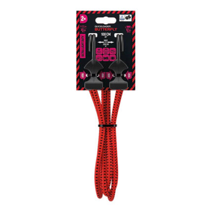 QL BUTTERFLY BUNGEE 45KG 100CM 8MM 2 PACK