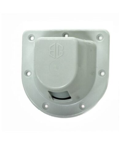 WHITE INFLATEABLE BOAT SCUPPER